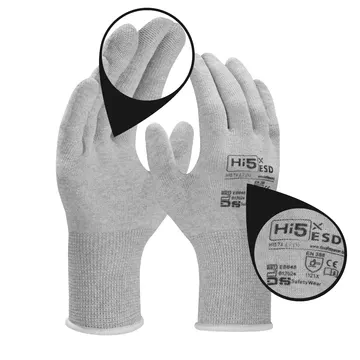 Hi5 HI571, ESD-Handschuh ohne Beschichtung