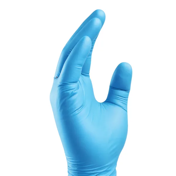 Hi5 HI561, Engangshandske af nitril, blå, pudderfri, foto 3